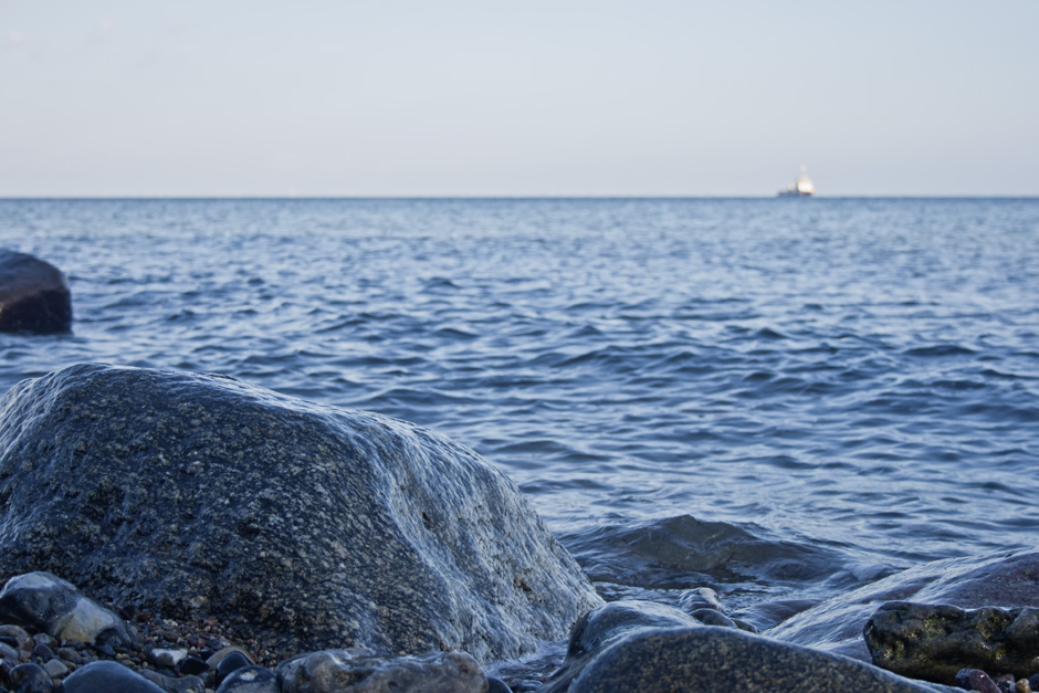 Fels in der Ostsee